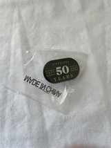 Rare Starbucks 50 Year Anniversary Enamel Pin - e650 - $4.75