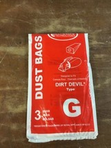 Dirt Devil Type G Vacuum Bags 3 Pack BW141-8 - £6.97 GBP