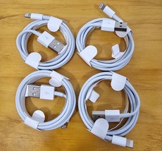 Apple 3ft. (1m) Lightning to USB Cable Charger Cord - 4 PACK - $10.88