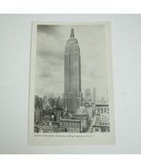 Real Photo Postcard RPPC New York City Empire State Building Vintage RARE - £15.72 GBP