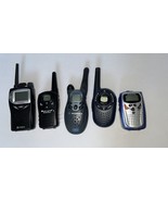 Walkie Talkie Two Way Radio Lot of 5 Motorola Cobra Microtalk -Singles R... - $20.99