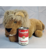 1987 Fundamental Too Plush Mid Size Brown Lion Squeezems Vintage Stuffed... - £29.56 GBP