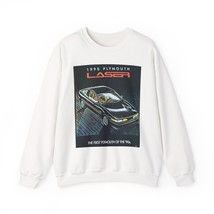 Plymouth Laser Car Art Graphic Print Crewneck Unisex Long Sleeve Sweatsh... - $556.33 MXN+