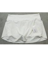 Athleta Athletic Skort Womens 2X White Stretch Underwired Lined Zipped P... - $674.97 MXN