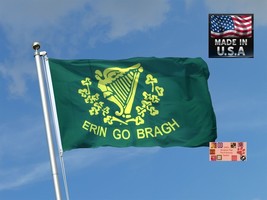 Erin Go Bragh Irish Ireland Forever In/outdoor Super-Poly Flag Banner*Usa Made - £11.18 GBP