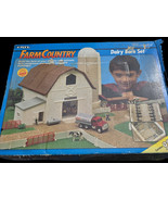 Vintage 1991 Ertl Farm Country Dairy Barn Set #4304 Complete New Open Box - $273.00 CAD