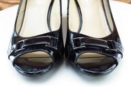 Naturalizer Women Sz 7.5 M Black Wedge Synthetic Shoes Random - £15.54 GBP