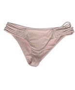 Frankies Bikinis Pink Swim Bikini Bottom Women&#39;s Size Large - $20.82