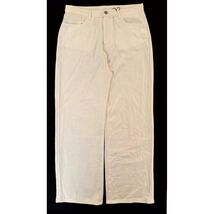 Cider Ivory Wide Leg Jeans NWT Women&#39;s XL Cotton Blend Soft Straight Leg - $25.26 CAD
