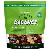 Nature&#39;s Eats Nuts for Balance Hearty Trail Mix, chocolate, 16 Ounce - £14.62 GBP