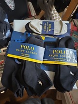 Polo Ralph Lauren Men&#39;s Socks Athletic Half Show Low Cut &amp; No Show 9 pai... - $29.21