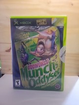 Oddworld: Munch&#39;s Oddysee (Microsoft Xbox, 2001) Complete w/ Manual - Tested - £7.49 GBP