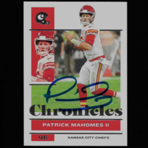 Patrick Mahomes II autograph signed 2021 Panini card #54 Chiefs - £93.37 GBP