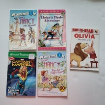 Childrens Books Lot Of 5 Level 1 Reading Fancy Nancy Olivia Eloise - £3.93 GBP