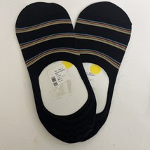 2 Pairs Paul Smith Men&#39;s Striped No Show Socks Made In Italy New - $710.83 MXN