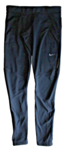 Nike Dri-Fit Women&#39;s Element Running Legging Ankle Zip Black ~S~ 481330-010 - £9.74 GBP
