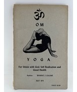 Om Yoga For Union with God, Self Realization and Good Health 1971 Bharat... - $60.93 CAD