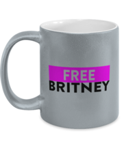 Britney Spears Mugs Free Britney Silver-M-Mug  - £14.57 GBP