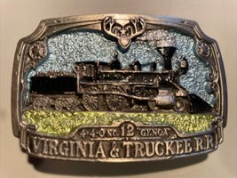 Vintage 1984 / Virginia &amp; Truckeee  RR / 440 No. 12 “Genoa” Belt Buckle  - €13,63 EUR