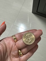 2008 P-Andrew Jackson Presidential Golden Dollar Coin US 1$ Missing Part... - £14.67 GBP