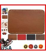 High-Quality Brown Faux Leather Patches for Custom Hat Designs - 3x2 Inches - $26.56 CAD