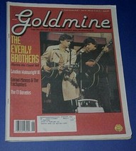 The Everly Brothers Goldmine Magazine Vintage 1993 Louden Wainright III  - £30.83 GBP