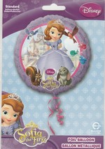Disney Sophia the First by HeXL Anagram Rnd Shape Foil Balloon 17&quot;  ~ ranjacuj - £7.48 GBP