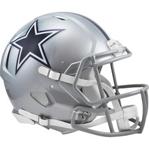 *Sale* Dallas Cowboys Nfl Full Size Speed Authentic Football Helmet Riddell! - £224.79 GBP
