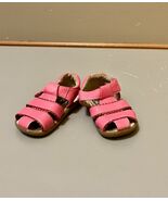 See Kai Run Fisherman Style Leather Sandals, Pink - Size 5 (GUC) - $14.85