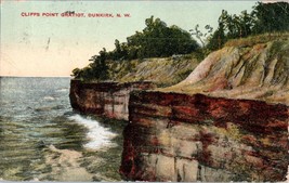 Cliffs Point Gratiot Dunkirk New York Postcard Posted 1908 - £8.70 GBP