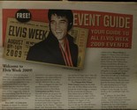 Elvis Week 2009 Event Guide Elvis Presley Magazine Newspaper  - £5.44 GBP