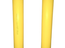 Gorilla Post Removable Safety Bollard Magnetic Base Impact Recovery Systems image 7
