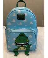 Loungefly Pixar Toy Story Rex Dinosaur RAURS Clouds Backpack BoxLunch NWT - €97,72 EUR