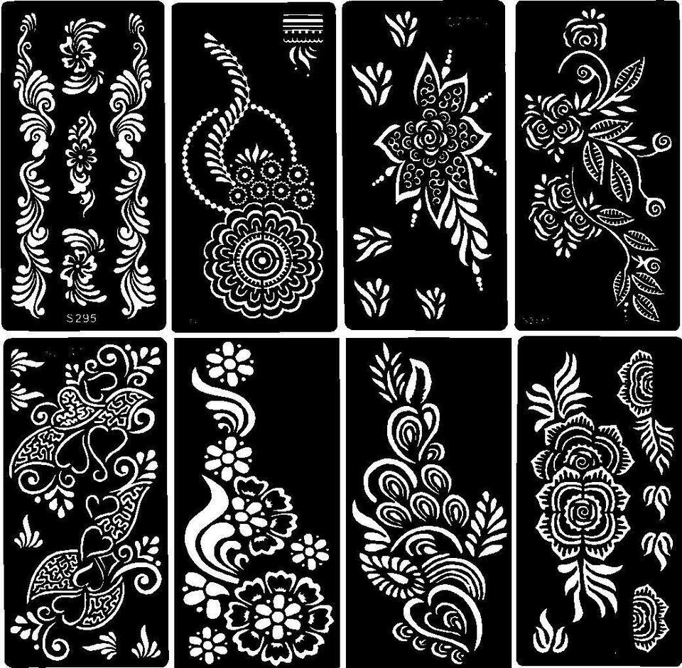 Mahandi Heena Art Temporary Stencil for Hand Body Face for Girls and women - $17.81