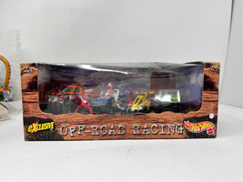 1997 Hot Wheels Exclusive Off-Road Racing 4 Vehicle-Set Chevy Truck, Jee... - £9.67 GBP