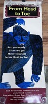 Eric Carle From Head To Toe Blue Gorilla 1997 Promo Poster 22”x56” 2-sided - £139.88 GBP