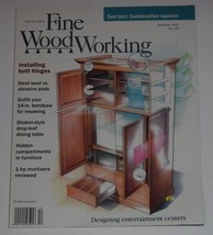 Fine Woodworking Magazine November/December 2002 Installing Butt Hinges - £6.14 GBP