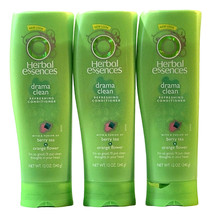 Herbal Essences Drama Clean Refreshing Conditioner 12 oz Lot of 3 As Is NEW - £38.83 GBP