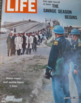 Life Magazine, March 19, 1965. Includes: Civil Rights Face-off at Selma, The Sav - £35.18 GBP