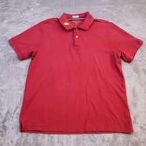 Club Room Polo Shirt Mens Medium Red Casual Golf Golfing Rugby Performance - £10.35 GBP