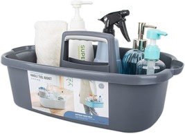 JiatuA Large Cleaning Supplies Caddy Portable Shower Basket Supply Organ... - £25.29 GBP