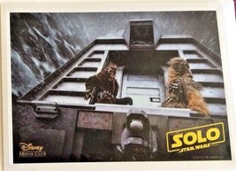 Solo Lithograph Disney Movie Club Exclusive Certificate of Authenticity NEW - $6.97