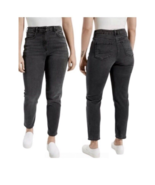 American Eagle Outfitters Curvy Mom Jeans Womens 16 Gray Denim Stretch NEW - £26.14 GBP