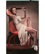  1940s Mutoscope Arcade Card Glamour Girls Pin-Up Card - Girl in Lingere - $15.79