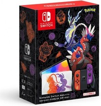 Nintendo Switch OLED Model: Pokemon Scarlet &amp; Violet Edition Japanese - £372.94 GBP