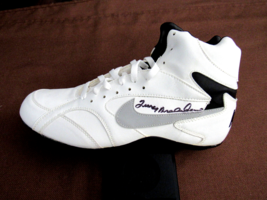 Terry Bradshaw # 12 Sbc Steelers Hof Qb Signed Auto Nike Football Cleat Beckett - £276.32 GBP