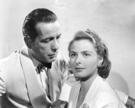 Ingrid Bergman Photo Print Humphrey Bogart White Tuxedo Romantic Casablanca - £7.64 GBP