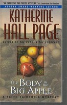 Page, Katherine Hall - The Body In The Big Apple - A Faith Fairchild Mystery - £2.42 GBP