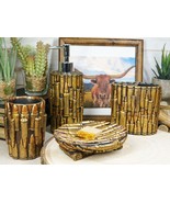 Western Rifle Bullets Soap Pump Tumbler Cup Soap Dish And Toothbrush Hol... - $780.30 MXN