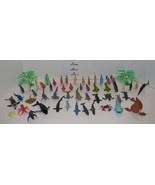 Huge Lot of 54 Different Pretend Play 1&quot; to 3&quot; Sea Life Figures Fish Walrus - $73.49 CAD